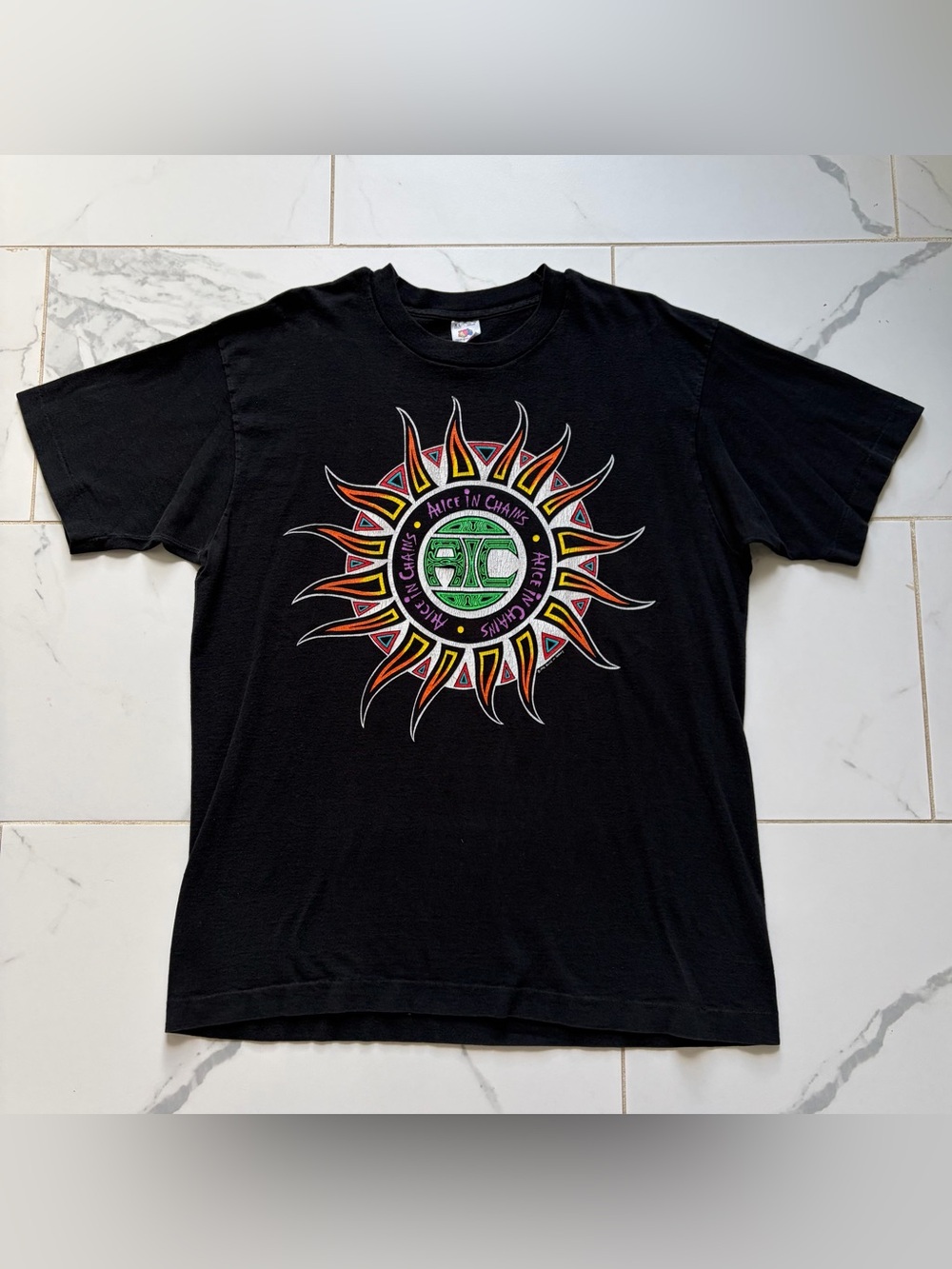 Vintage 1992 Alice In Chains Would? Promo T Shirt Tee XL Black FOTL Original